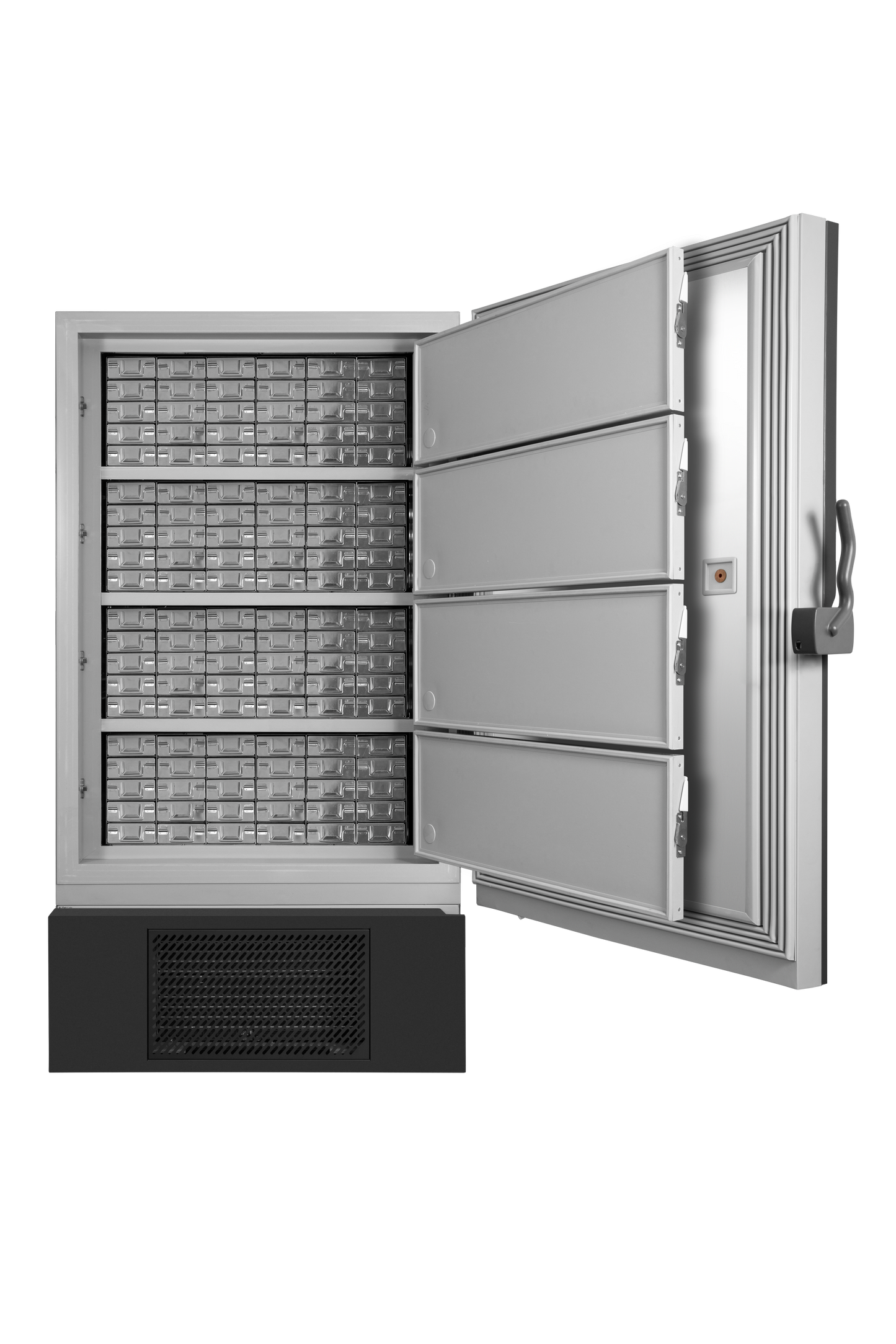 Ultratiefkühlschrank Midea MD-86L818BS Innenansicht