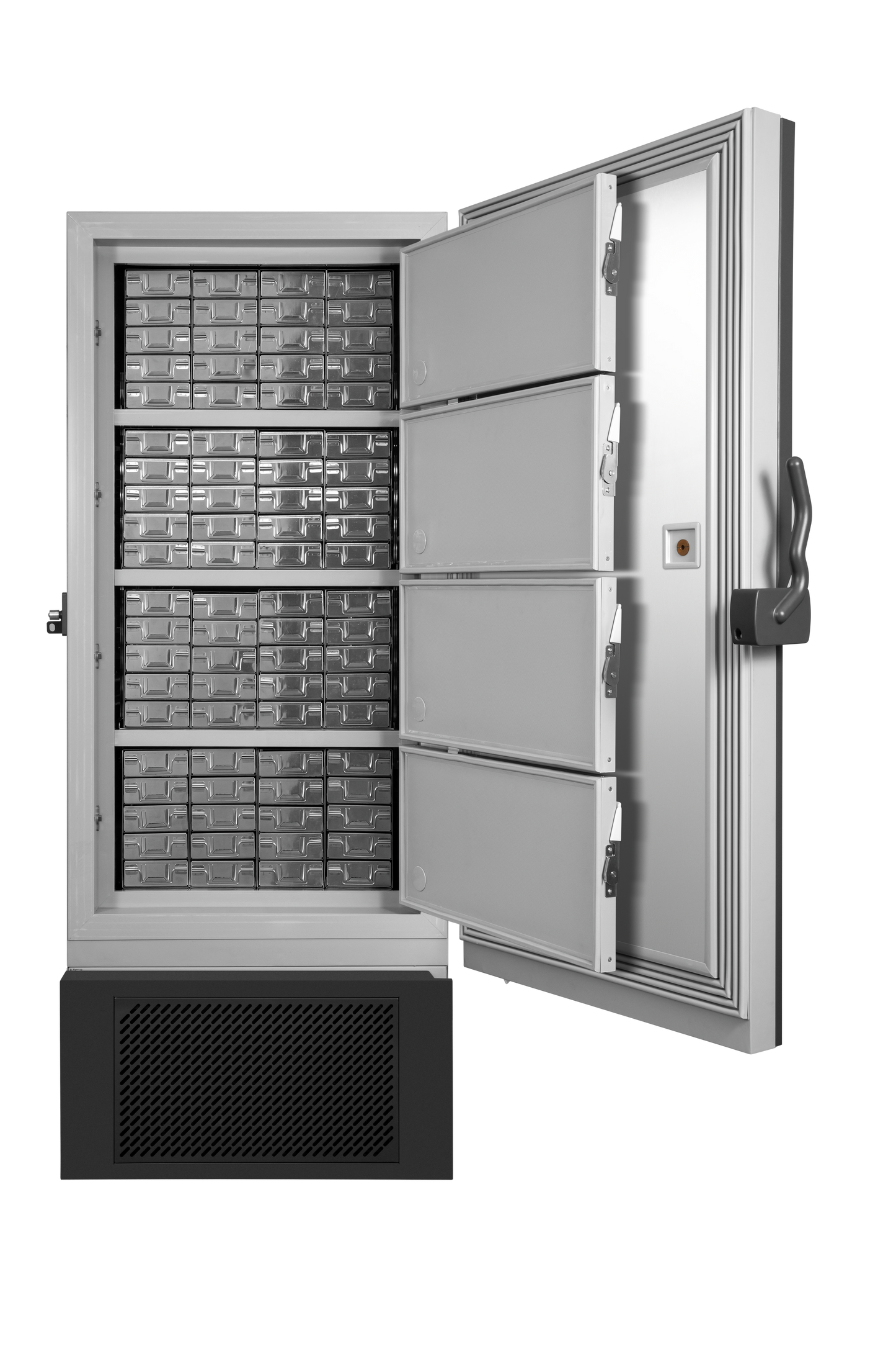 MIDEA -86°C Ultratiefkühlschrank MD-86L568BS, 568 l, Dualkühlsystem mit Invertertechologie und Touchscreen